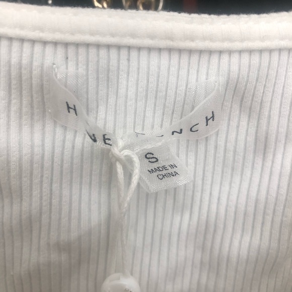 White Ruffle Bodysuit - Picture 4 of 5